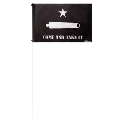 Come And Take It- Cannon 2x3 Grommet Whip Flag