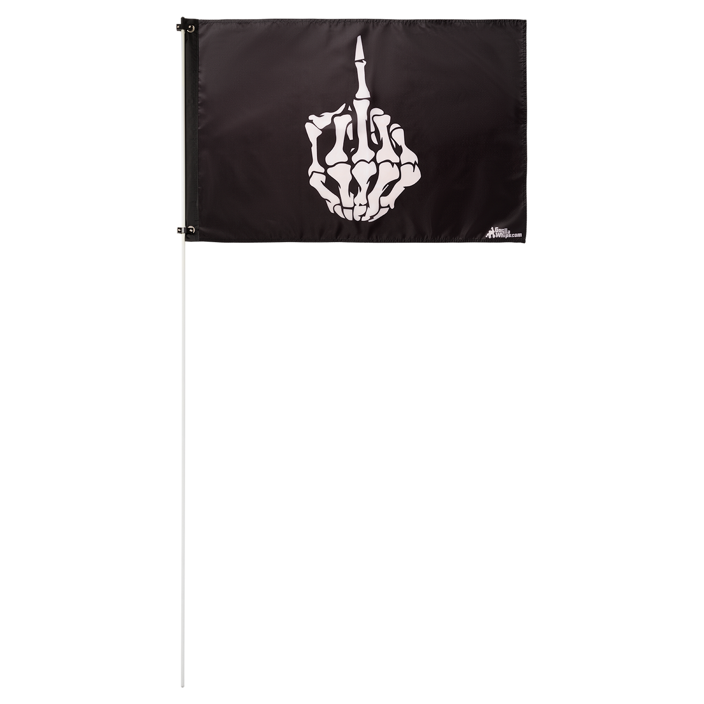 Skeleton Birdie 2x3 Grommet Whip Flag