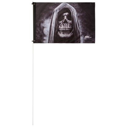 Robe Skull 2x3 Grommet Whip Flag