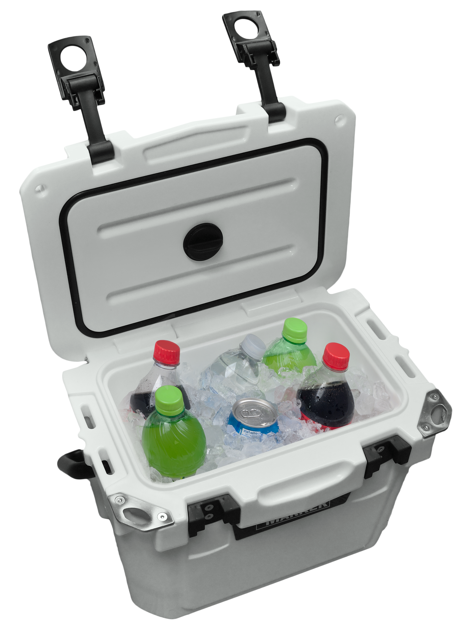 10 qt Big Chill Cooler in White Mile Marker