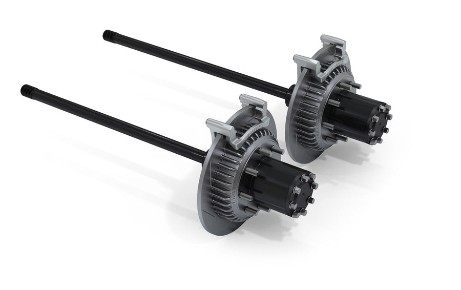 07-18 Wrangler JK 44 Wide Rear Axle 8-Lug Full-Float Conversion & Slotted Big Rotors-35-Spline TeraFlex