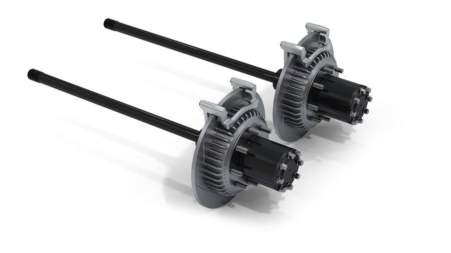 07-18 Wrangler JK TeraCRD60 Rear Axle 8-Lug Full-Float Conversion & Slotted Big Rotors 3 Inch OD TeraFlex