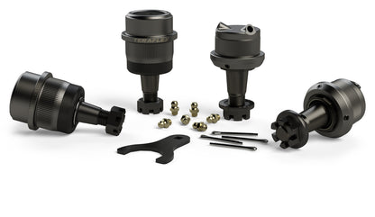 07-18 Wrangler JK Dana 30/44 HD Ball Joint Kit w/ Knurl Upper & Lower Set of 4 TeraFlex