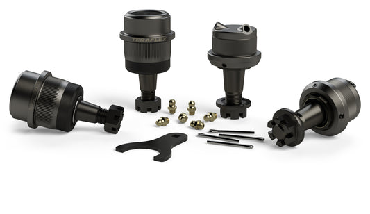 07-18 Wrangler JK Dana 30/44 HD Ball Joint Kit w/ Knurl Upper & Lower Set of 4 TeraFlex