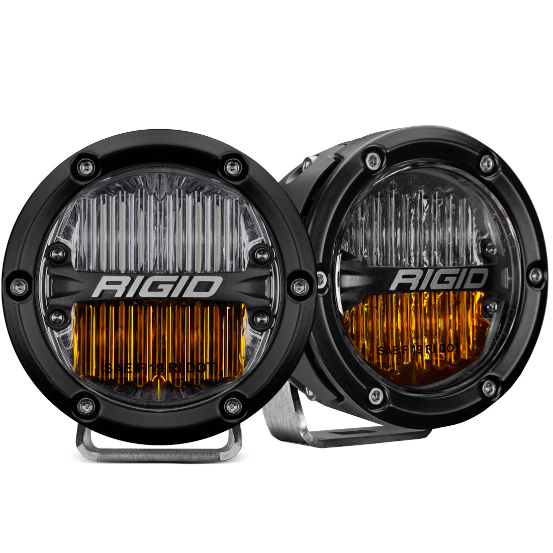 Rigid Industries 360-Series SAE Fog Yellow/ Pair