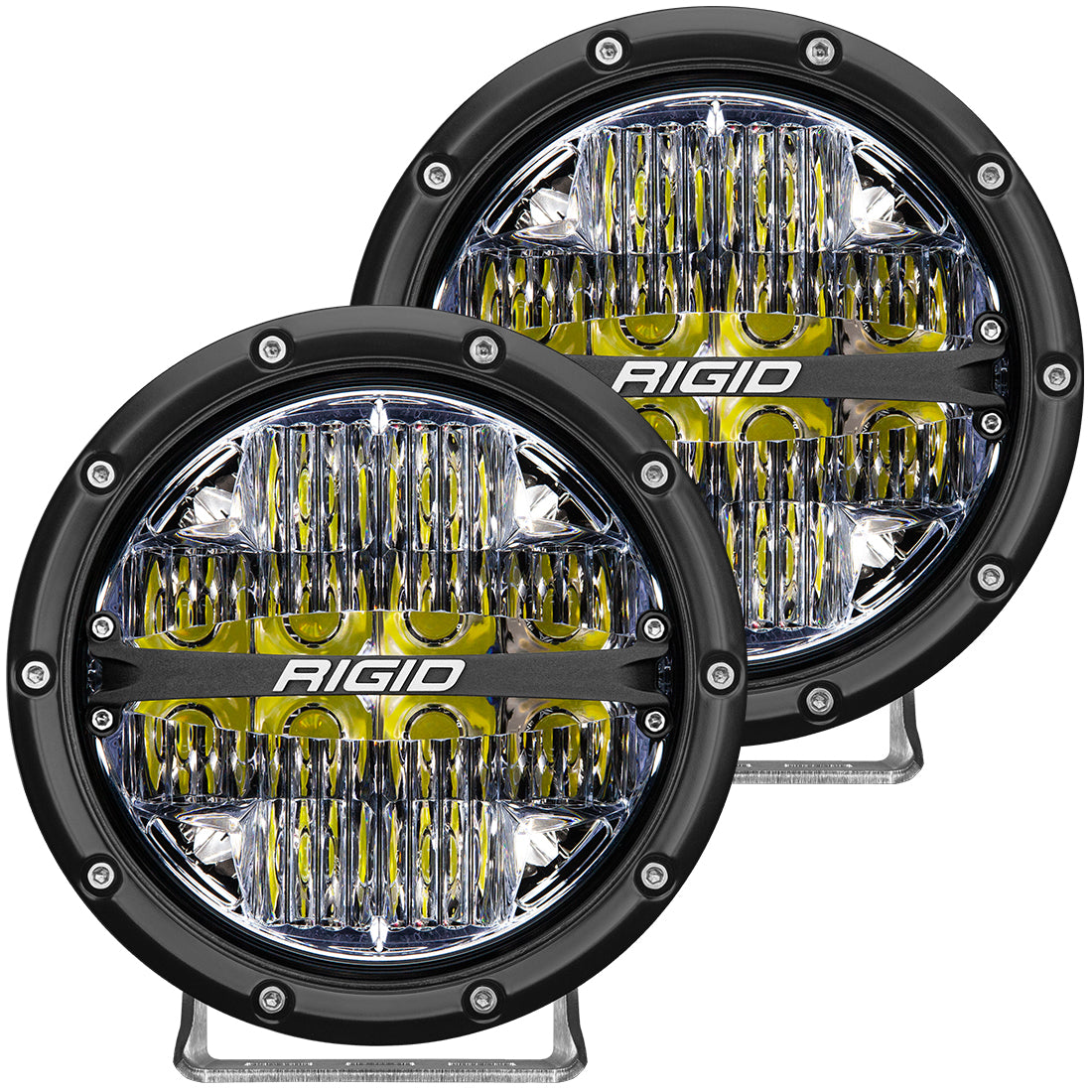 Rigid Industries 360-Series Led Off-Road Drive Beam Backlight Pair