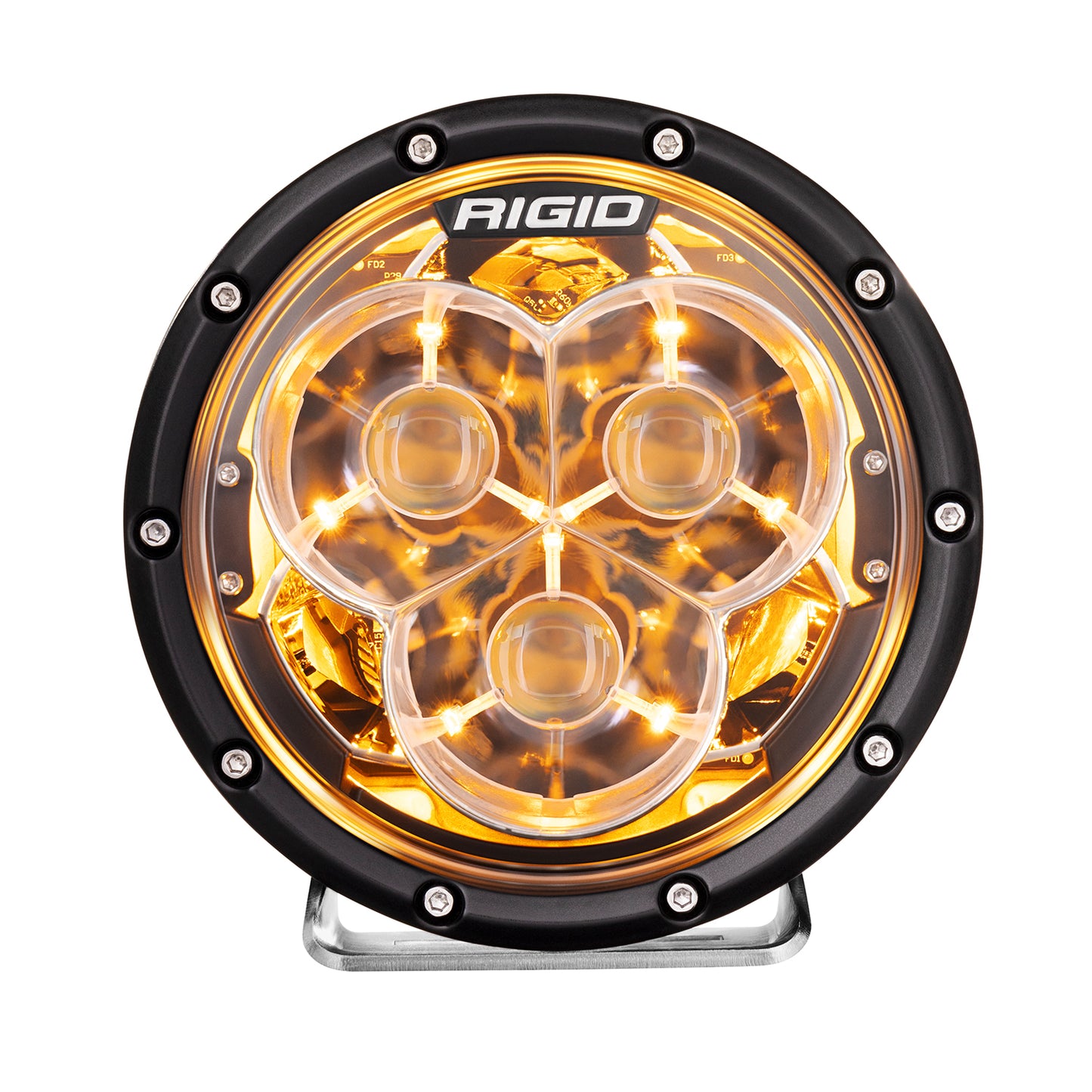 Rigid Industries 360-Series Laser with Precision Spot Optics and Backlight