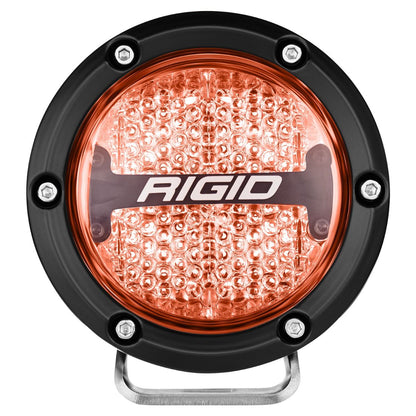 Rigid Industries 360-Series Off-Road Lamp Diffused Beam RGBW Backlight Set of 2