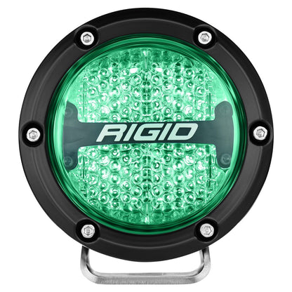 Rigid Industries 360-Series Off-Road Lamp Diffused Beam RGBW Backlight Set of 2