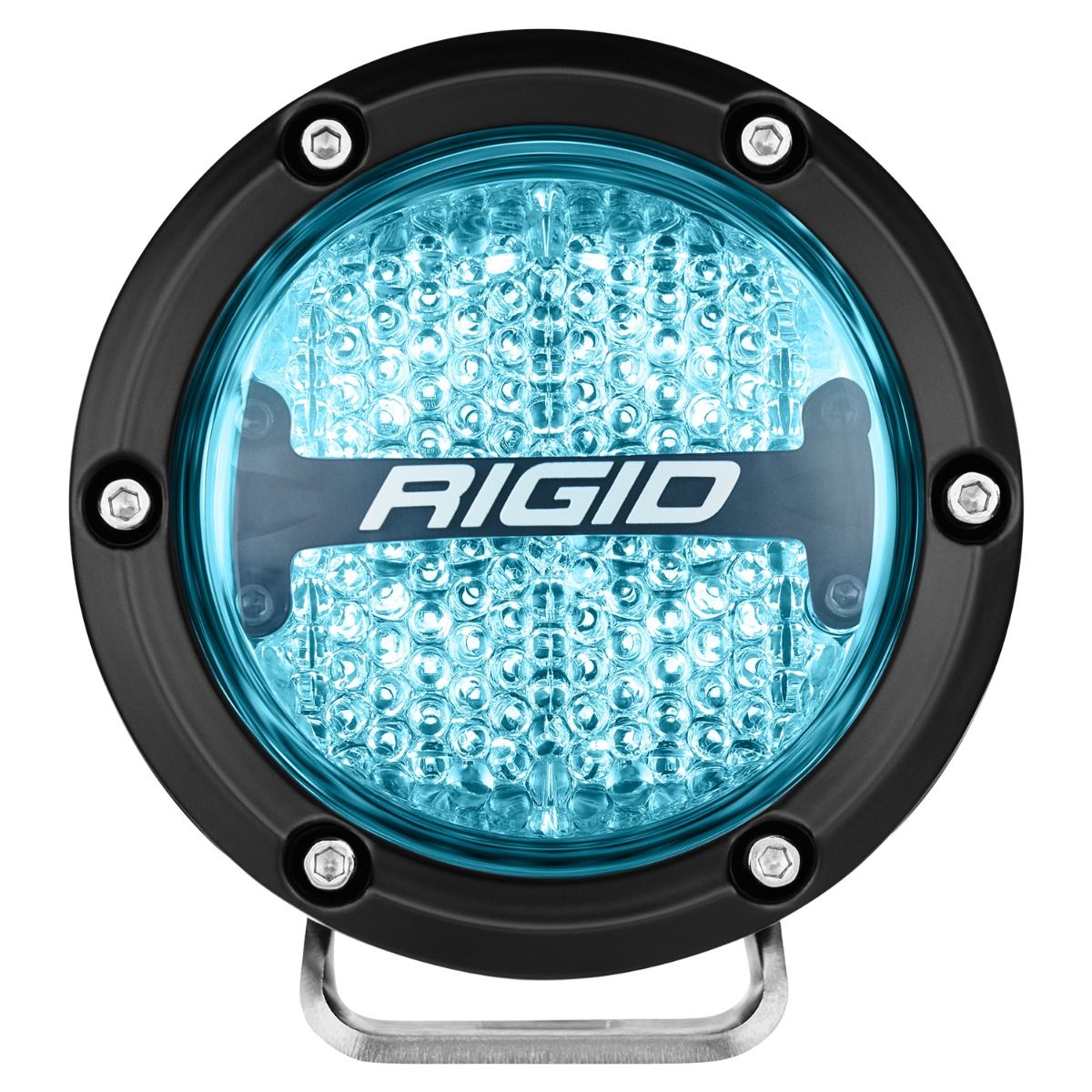 Rigid Industries 360-Series Off-Road Lamp Diffused Beam RGBW Backlight Set of 2