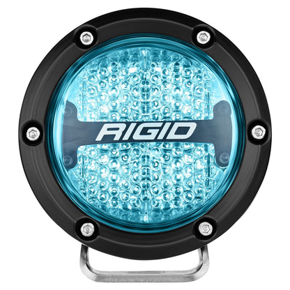 Rigid Industries 360-Series Off-Road Lamp Diffused Beam RGBW Backlight Set of 2