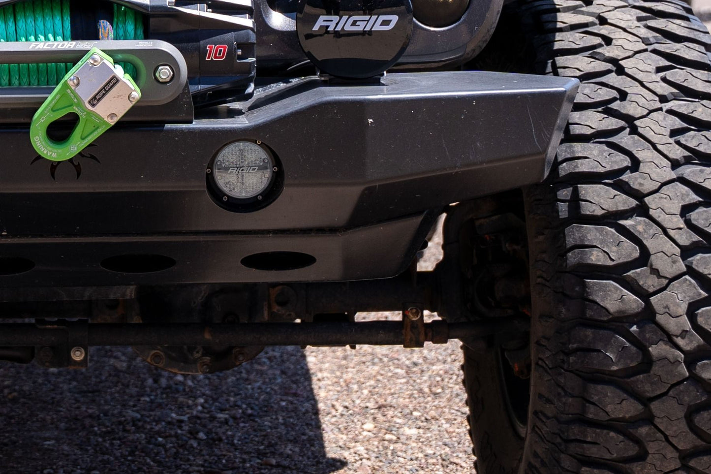 Rigid Industries 360-Series Off-Road Lamp Diffused Beam RGBW Backlight Set of 2