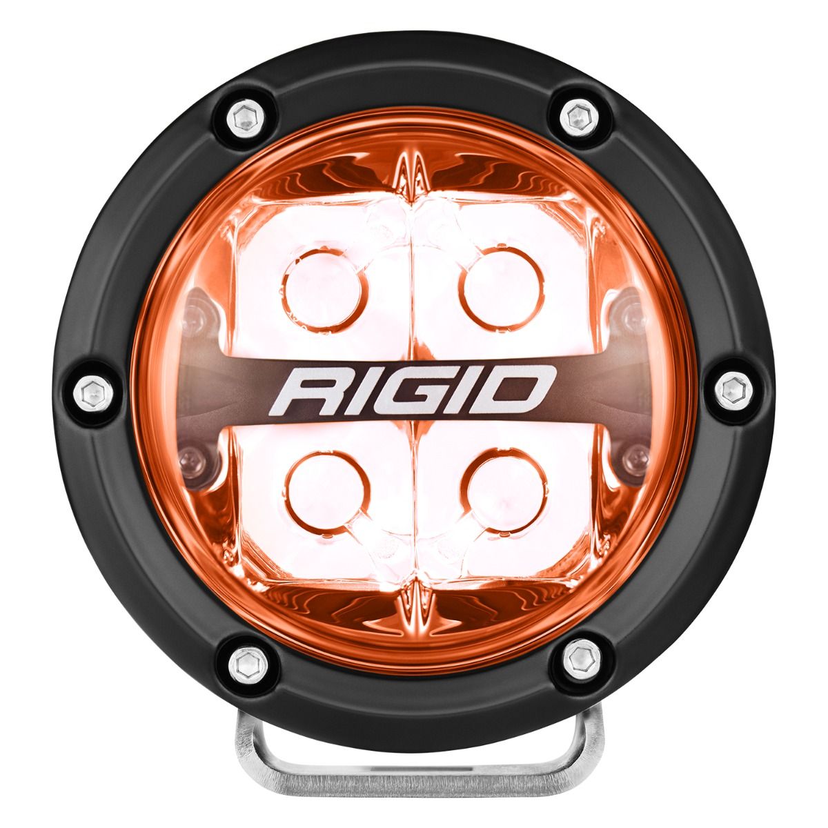 Rigid Industries 360-Series Off-Road Lamp Spot Beam RGBW Backlight Set of 2