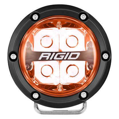 Rigid Industries 360-Series Off-Road Lamp Spot Beam RGBW Backlight Set of 2