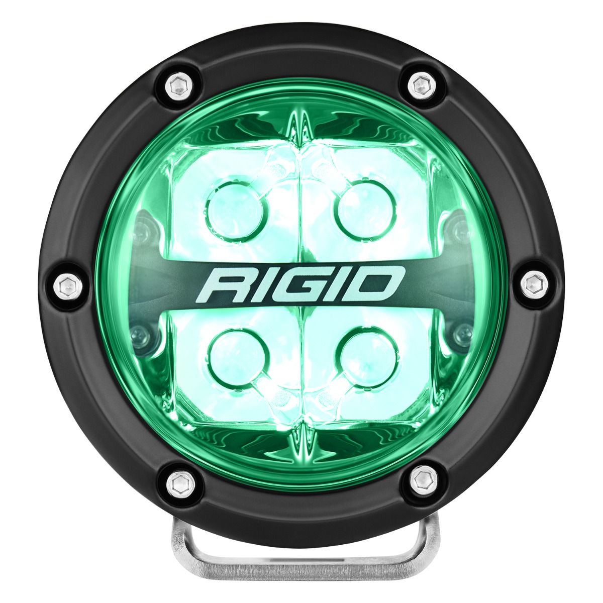 Rigid Industries 360-Series Off-Road Lamp Spot Beam RGBW Backlight Set of 2