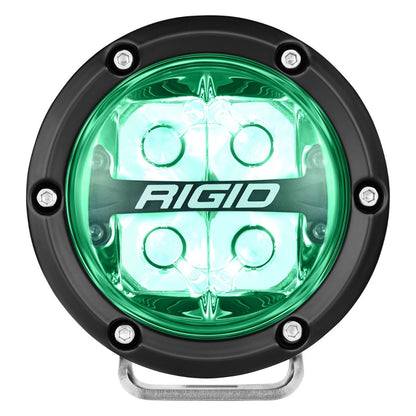 Rigid Industries 360-Series Off-Road Lamp Spot Beam RGBW Backlight Set of 2