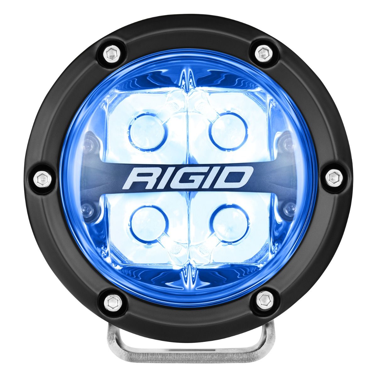 Rigid Industries 360-Series Off-Road Lamp Spot Beam RGBW Backlight Set of 2