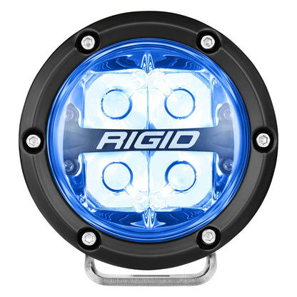 Rigid Industries 360-Series Off-Road Lamp Spot Beam RGBW Backlight Set of 2