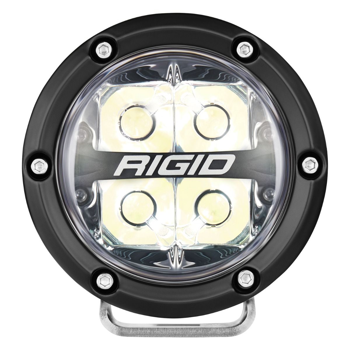 Rigid Industries 360-Series Off-Road Lamp Spot Beam RGBW Backlight Set of 2