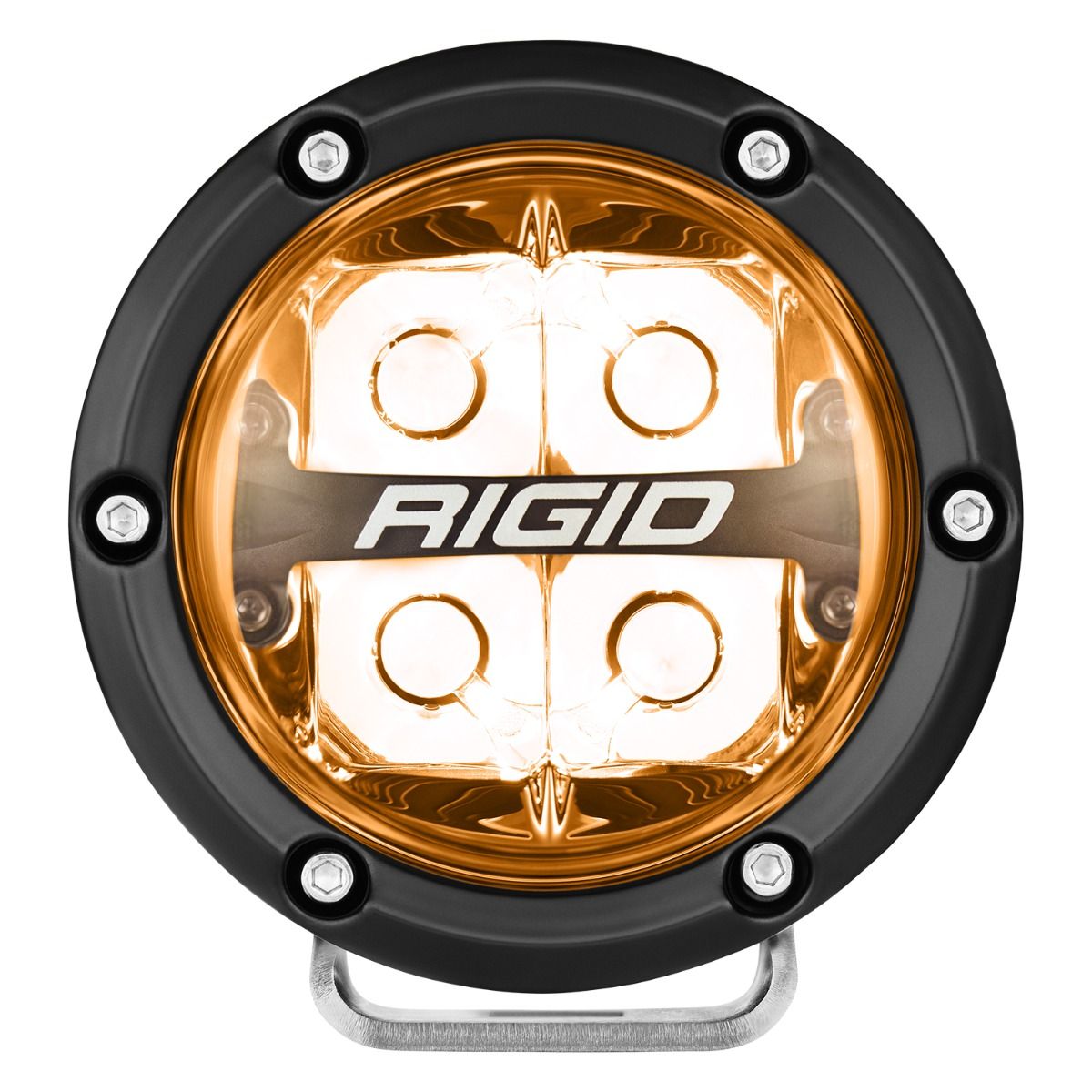 Rigid Industries 360-Series Off-Road Lamp Spot Beam RGBW Backlight Set of 2