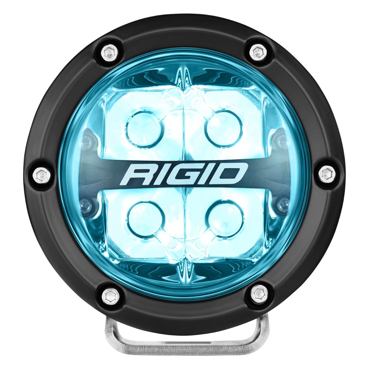 Rigid Industries 360-Series Off-Road Lamp Spot Beam RGBW Backlight Set of 2