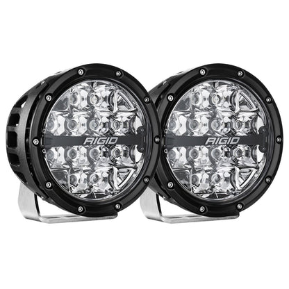 Rigid Industries 360-Series Off-Road Lamp Spot Beam RGBW Backlight Set of 2