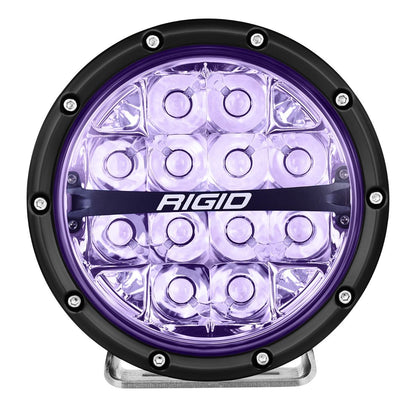 Rigid Industries 360-Series Off-Road Lamp Spot Beam RGBW Backlight Set of 2