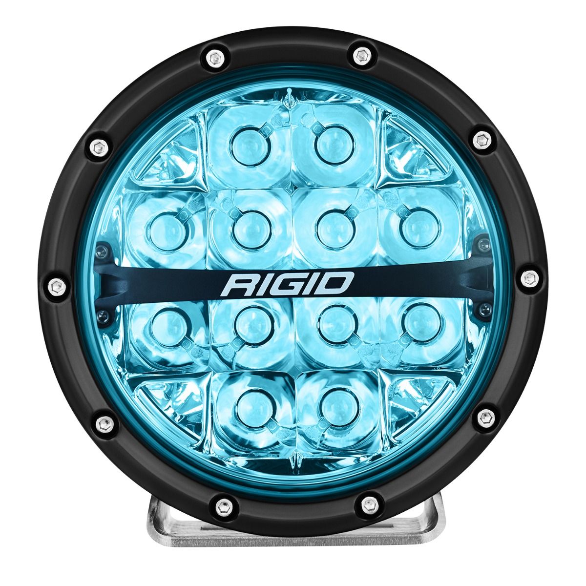 Rigid Industries 360-Series Off-Road Lamp Spot Beam RGBW Backlight Set of 2