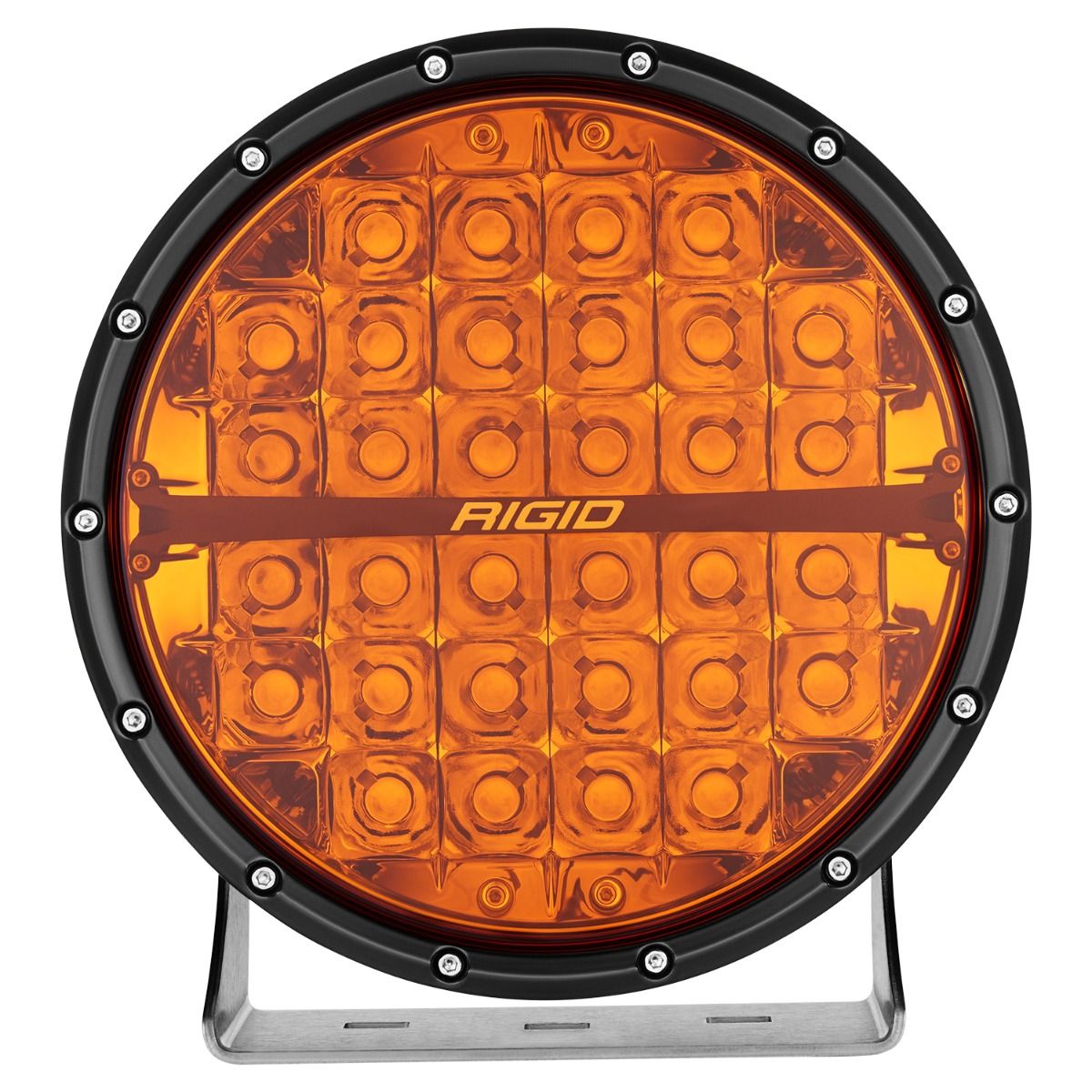 360-Series 9 Inch Off-Road Lamp Spot Beam Amber Lens Single Rigid Industries - Default Title