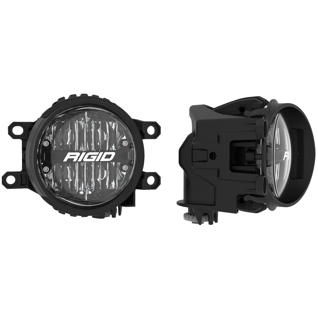 Toyota Fog Mount Kit For 10-20 Tundra/4Runner 16-20 Tacoma With 1 Set 360-Series 4.0 Inch SAE White Lights RIGID Industries - Default Title
