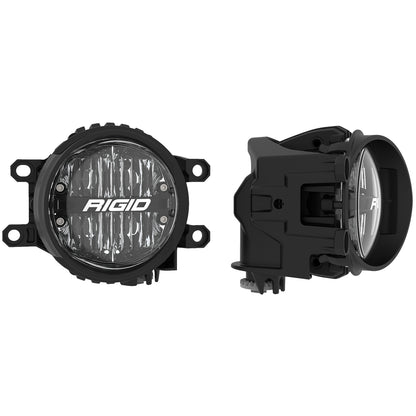 Toyota Fog Mount Kit For 10-20 Tundra/4Runner 16-20 Tacoma With 1 Set 360-Series 4.0 Inch SAE White Lights RIGID Industries - Default Title