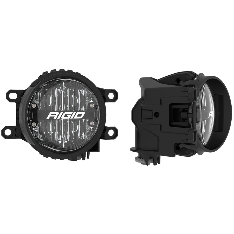 Toyota Fog Mount Kit For 10-20 Tundra/4Runner 16-20 Tacoma With 1 Set 360-Series 4.0 Inch SAE White Lights RIGID Industries - Default Title