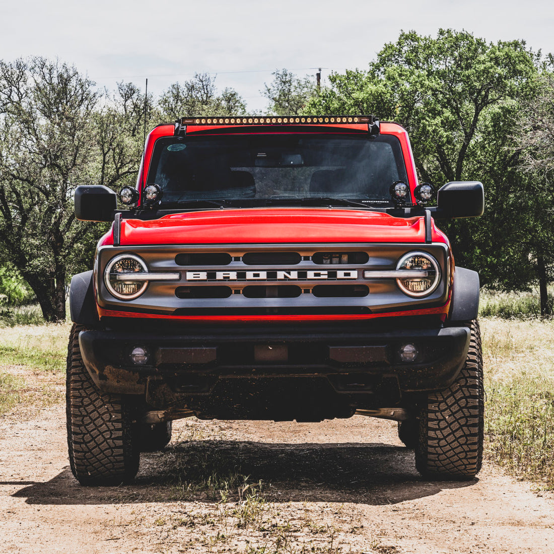 Rigid Industries 2021-Present Ford Bronco 360-Series PRO SAE Fog Kit White
