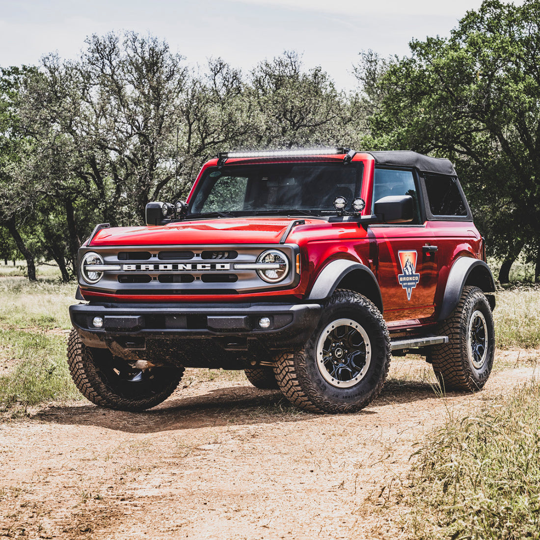 Rigid Industries 2021-Present Ford Bronco 360-Series PRO SAE Fog Kit White