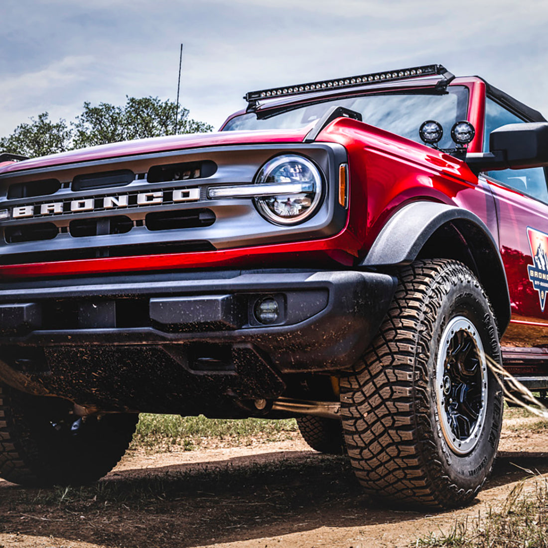 Rigid Industries 2021-Present Ford Bronco 360-Series PRO SAE Fog Kit White