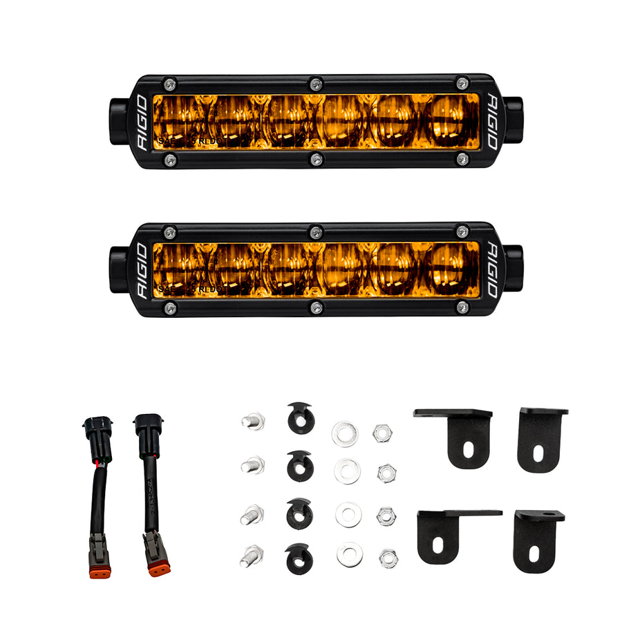 2022+ Toyota Tundra 6 Inch SR-Series Selective Yellow Fog Light Kit RIGID Industries - Default Title