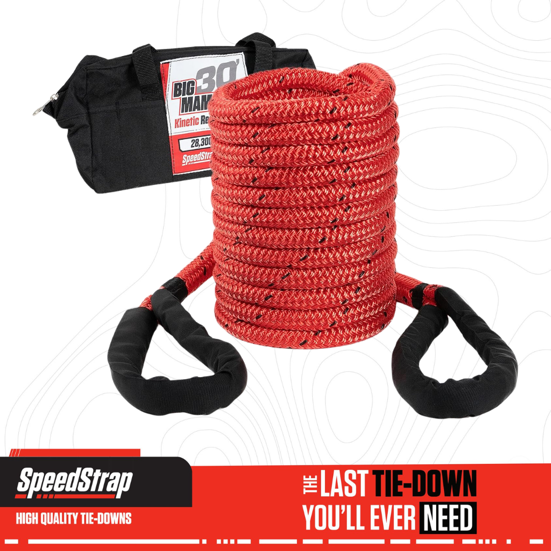 7/8 Inch Big Mama Kinetic Recovery Rope - 30 Foot