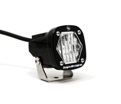 S1 Wide Cornering LED Light with Mounting Bracket Single Baja Designs - 380005
