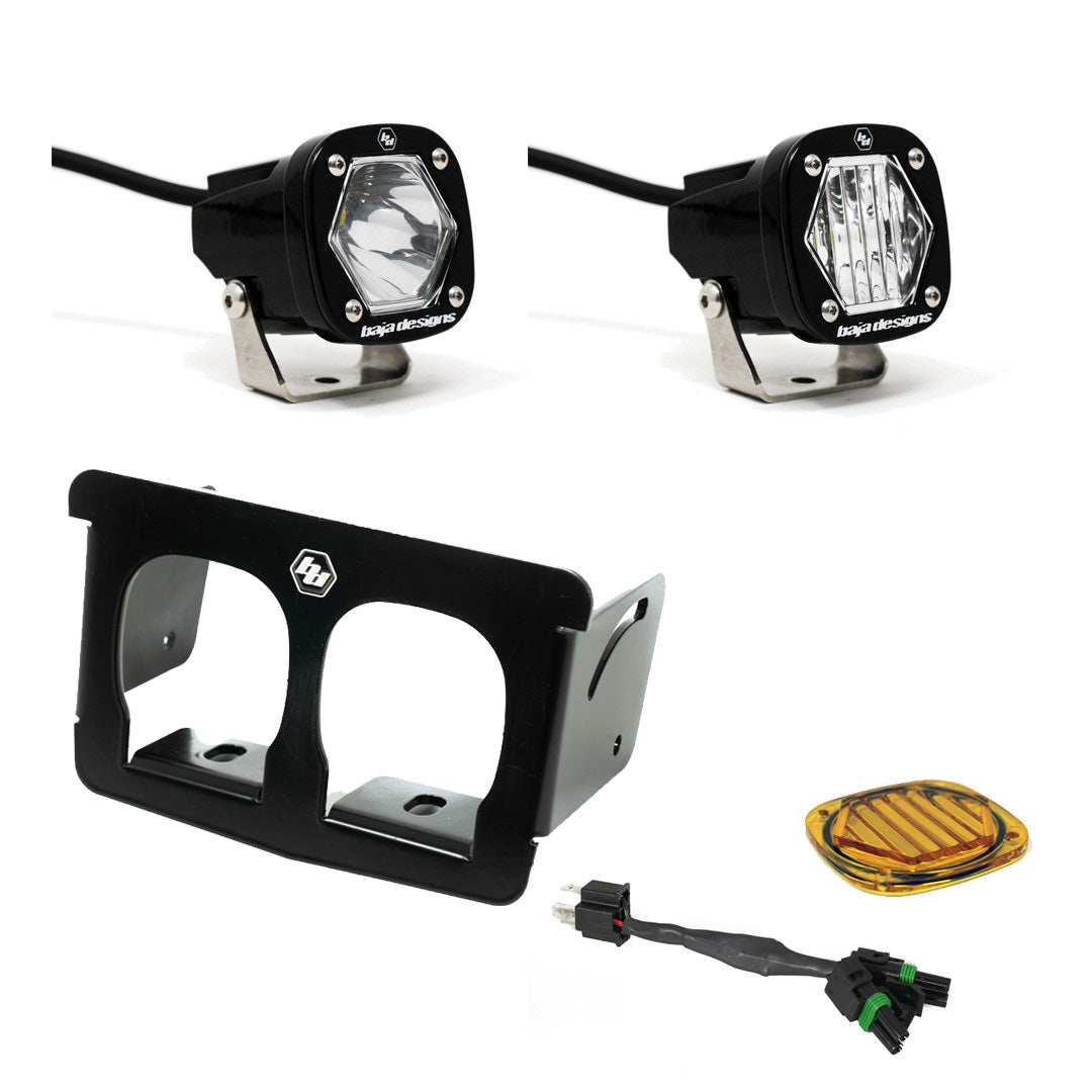Suzuki, DRZ400/S/SM, DR650/SE/R/RE/S Dual S1 Headlight Kit - 387006