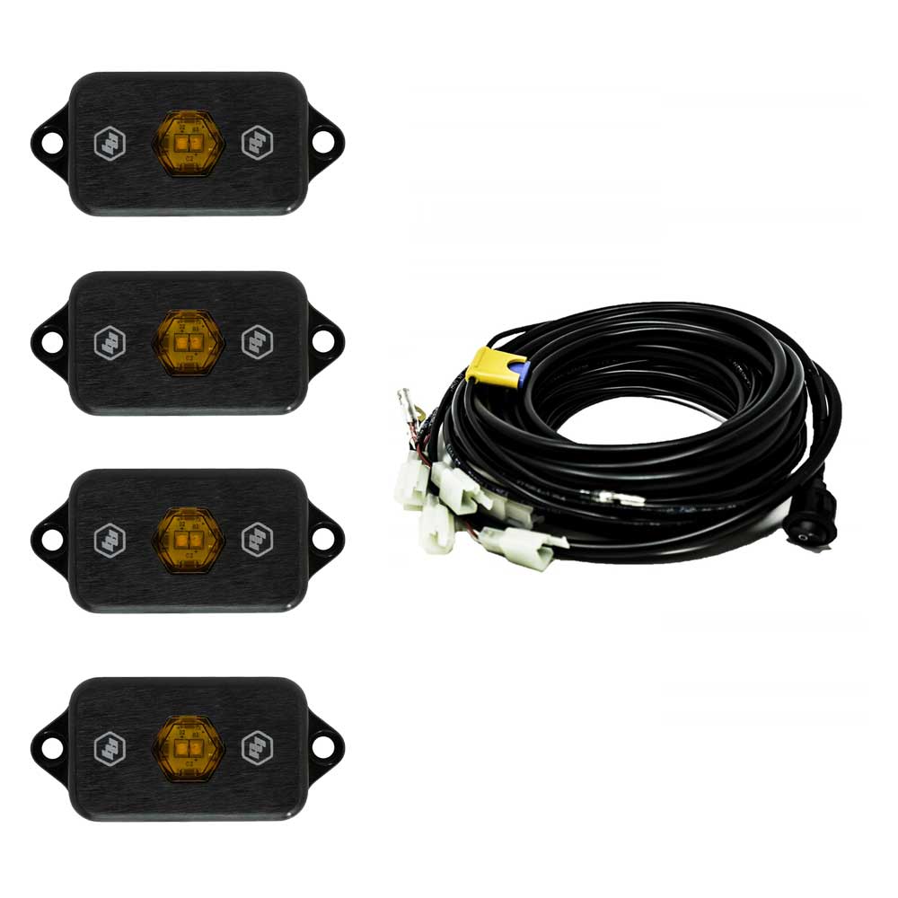 LED Rock Light Baja Amber Baja Designs - 398046