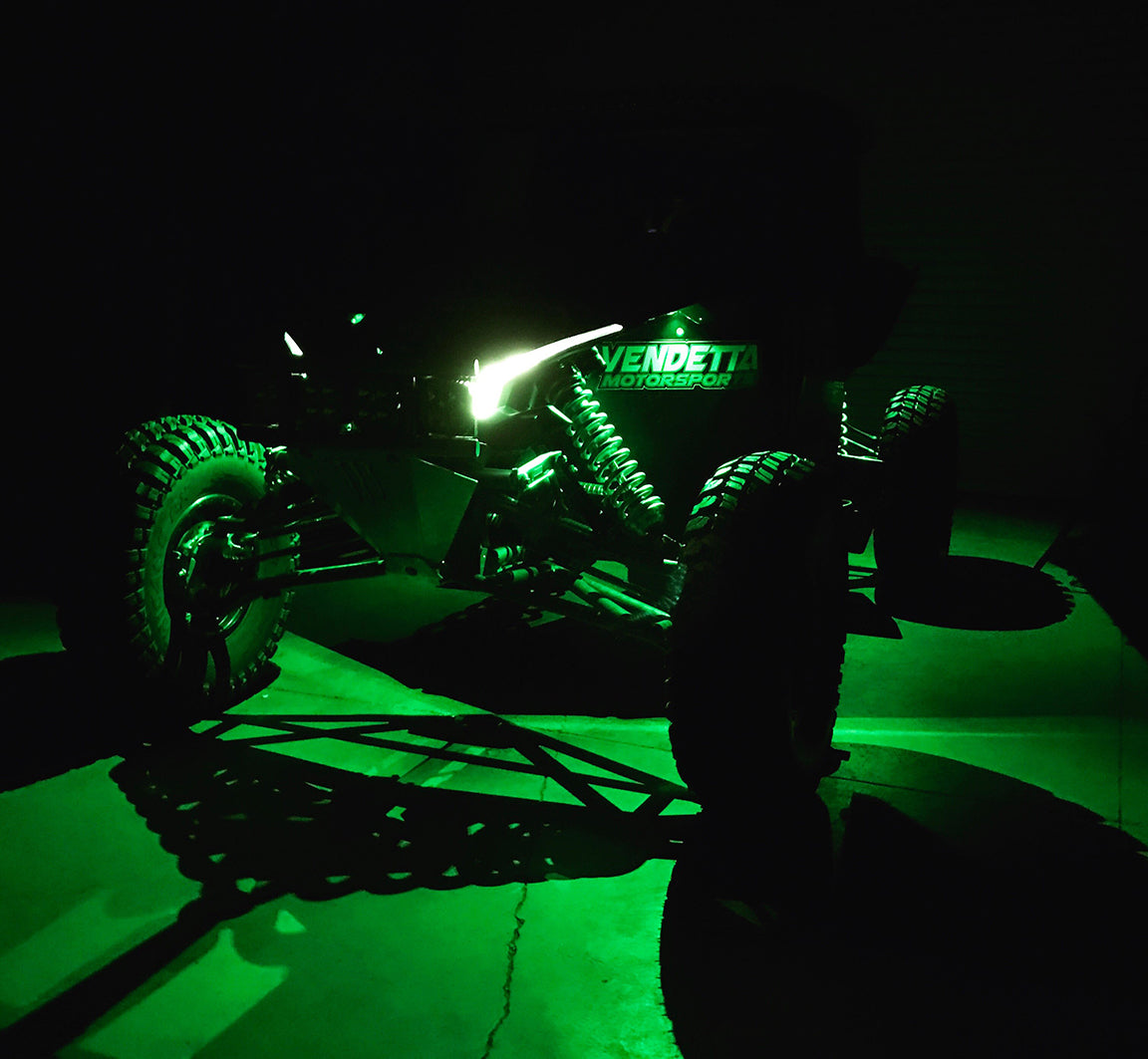 LED Dome Light w/Switch Green Baja Designs - 398056
