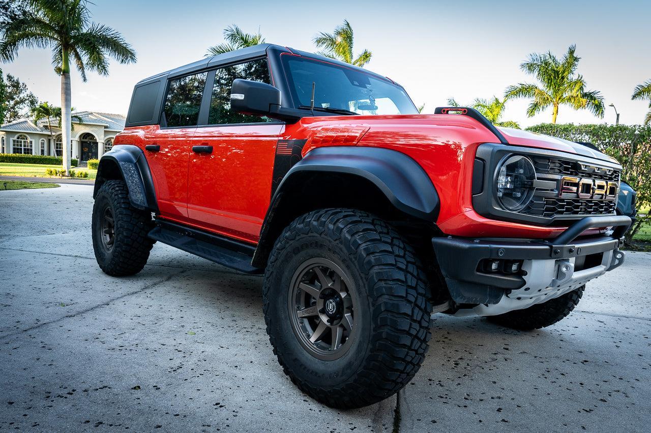3D Carbon B Pillar Protection Kit - 2021+ Bronco 4 Door