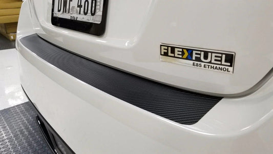 3D Carbon Fiber Rear Bumper Overlay - 2015-2020 WRX / STI