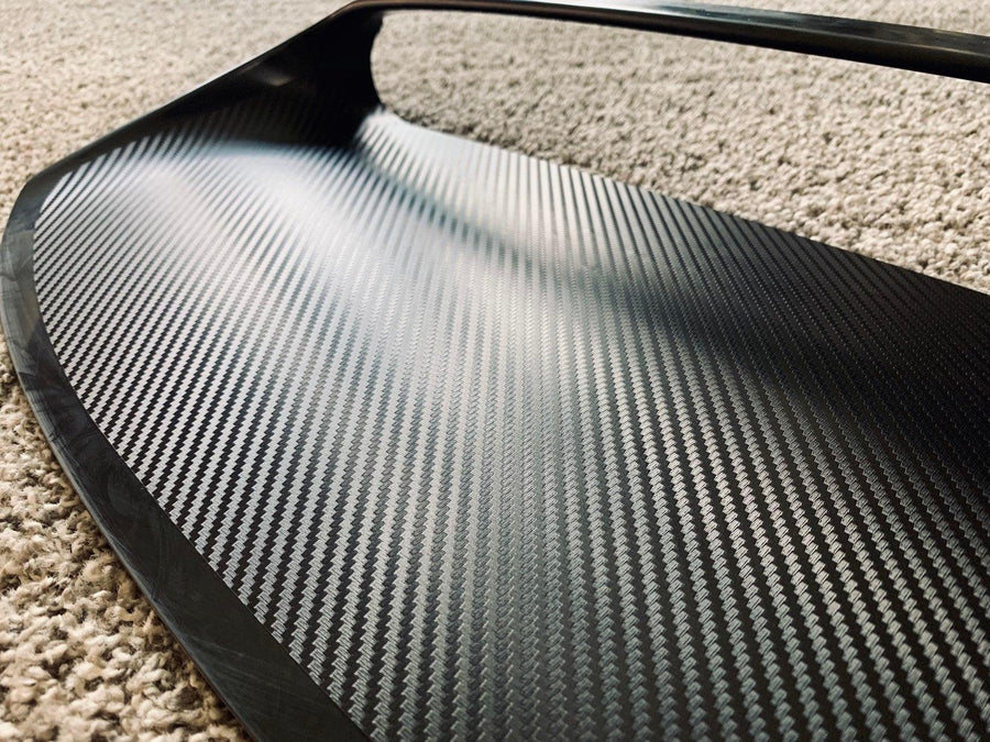 3D Carbon Hood Scoop Overlay fits 2008-2014 WRX / STI