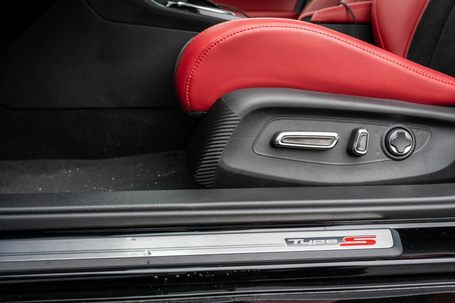 3D Carbon Seat Trim Scuff Guard - 2023+ Integra