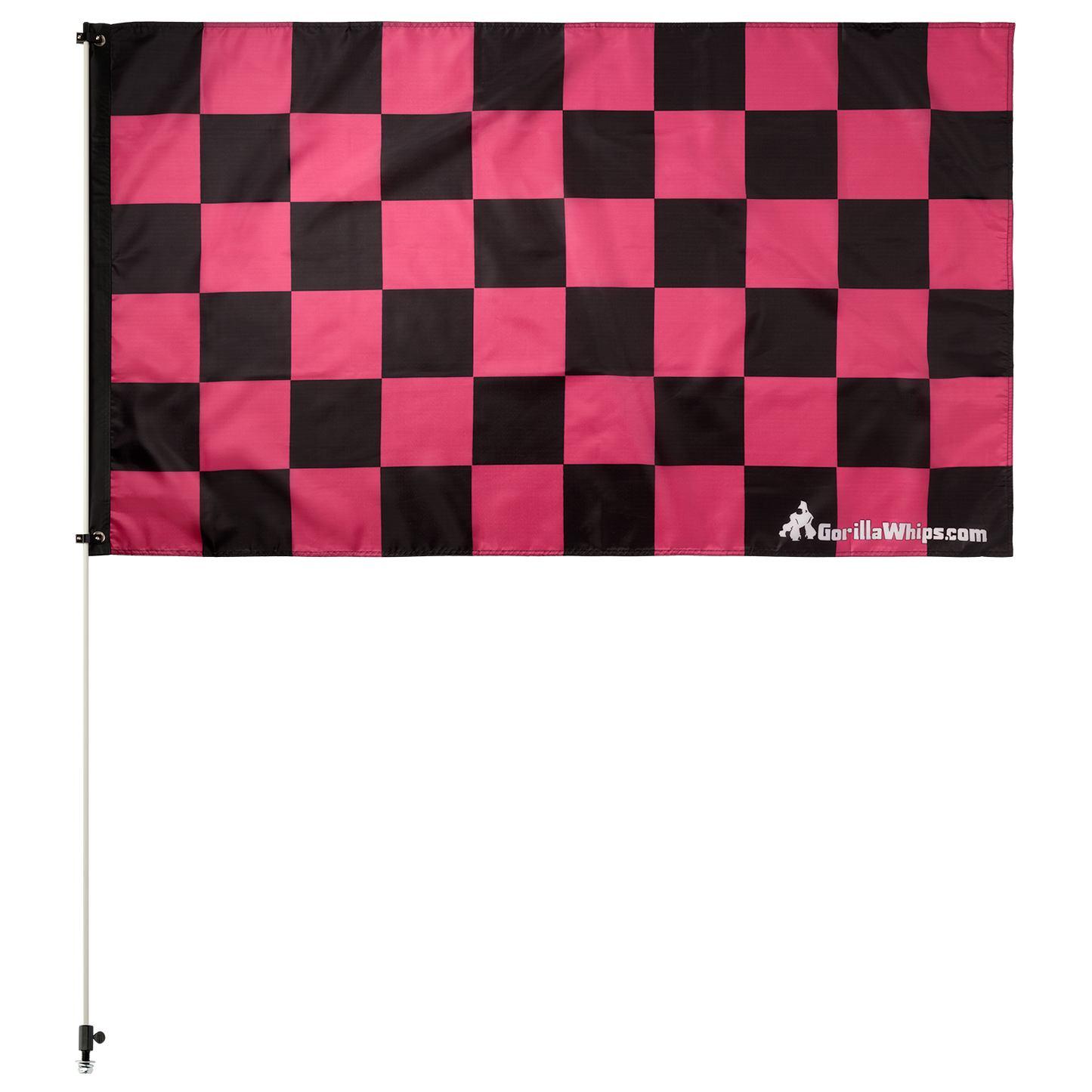 Pink Checkered 3x5 Grommet Whip Flag