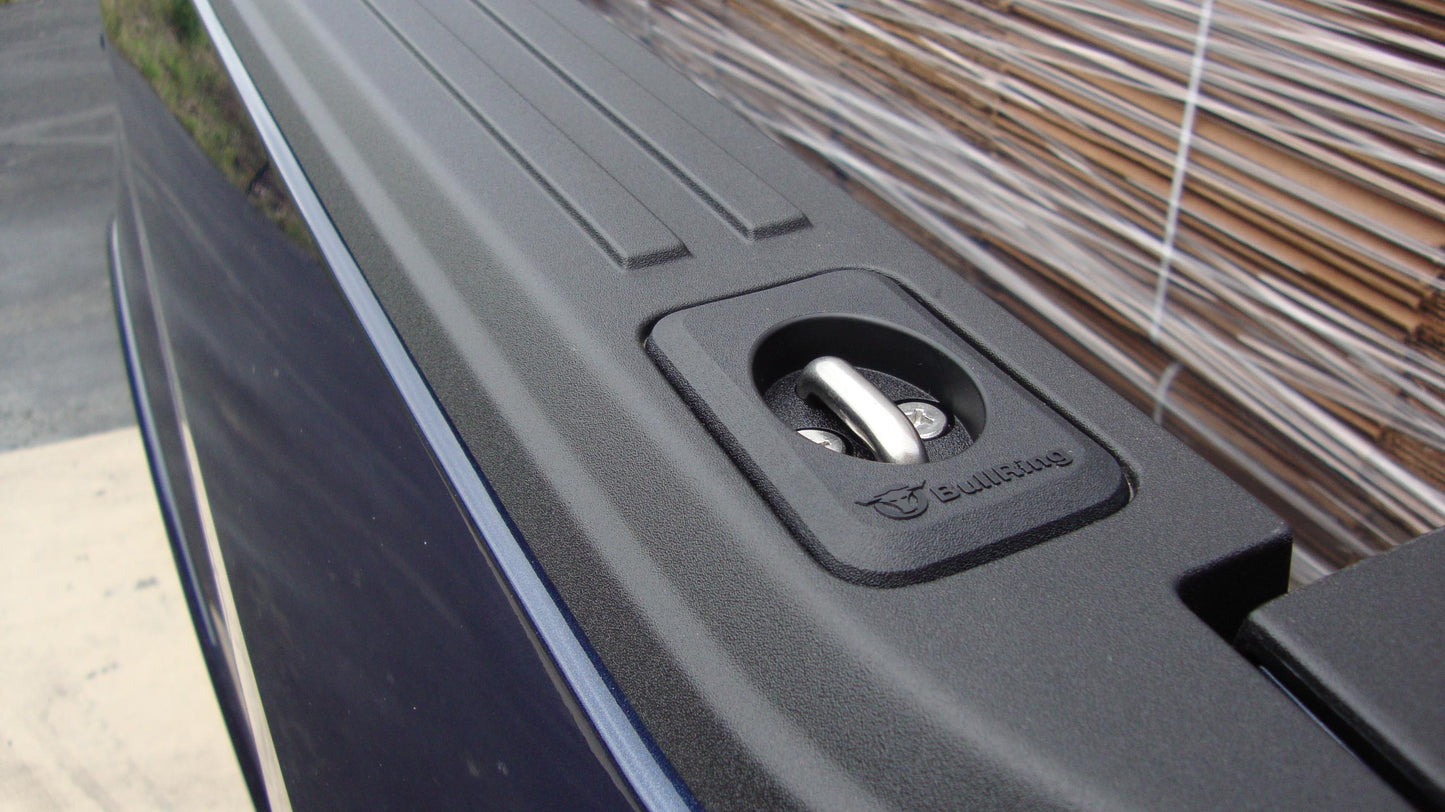 Raised Fit Retractable Tie-Down Anchors '98-14 Ford F150 and '98-16 Ford F-250/F-350 Super Duty '99-13 Silverado/Sierra 1500/2500/3500 95+ Dodge RAM 1500/2500/3500 Dually Bullring