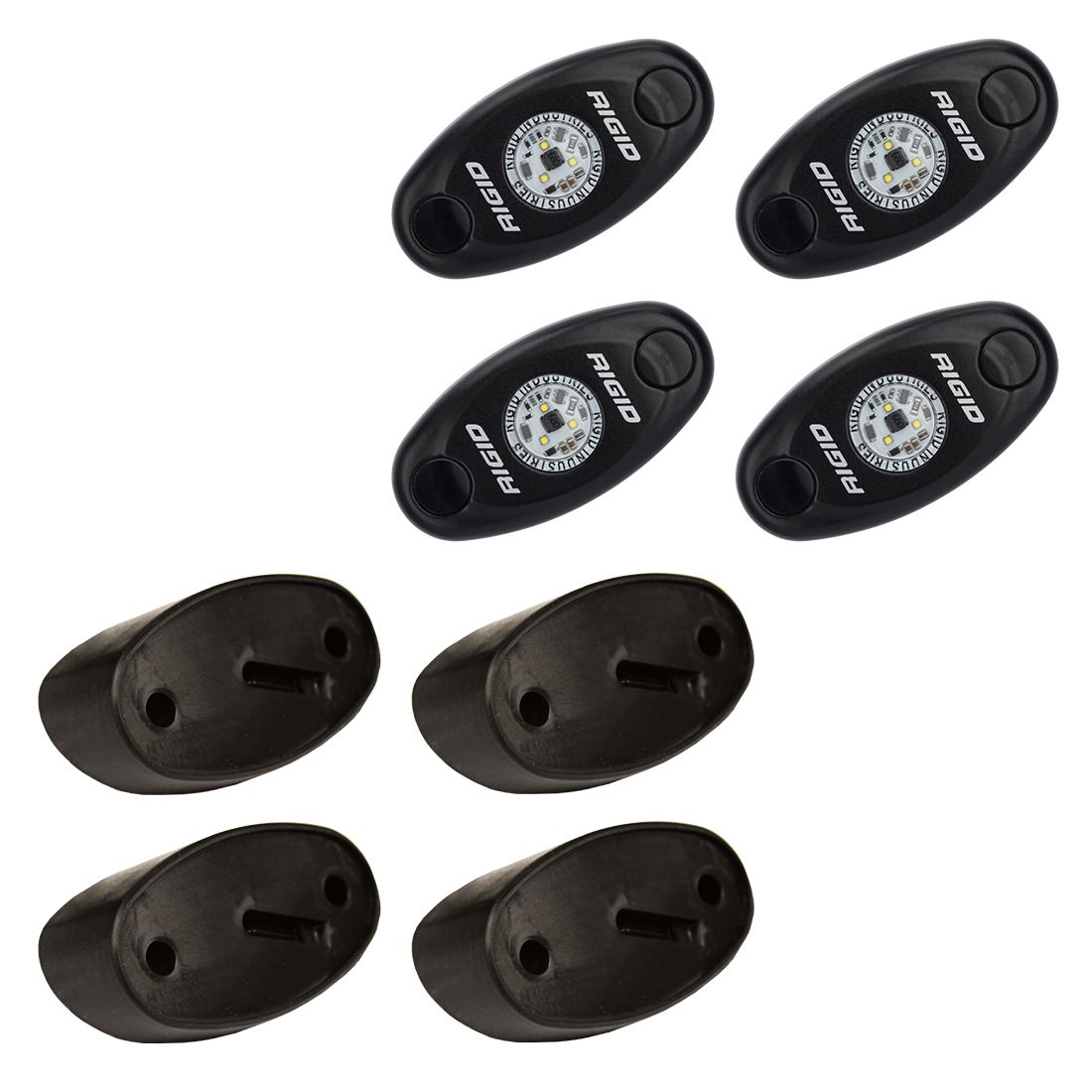 Rock Light Kit Blue Set of 4 Lights A-Series RIGID Industries - Default Title
