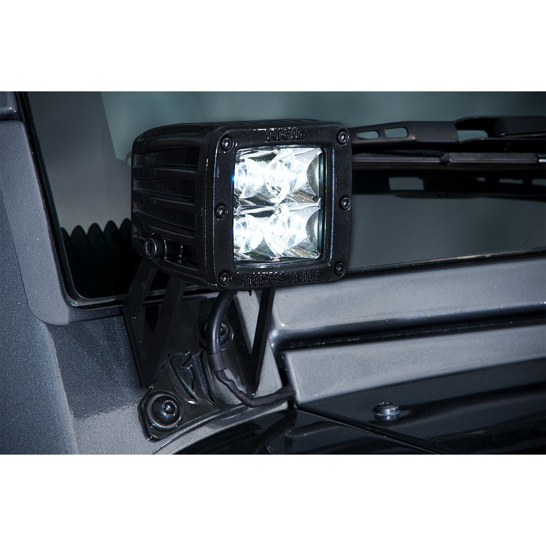 Rigid Industries 07-17 Jeep JK D-Series Pro A-Pillar Mount D-Series Pro