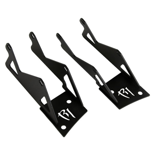 07-17 Jeep JK Dual D-Series Pro A-Pillar Mount D-Series Pro RIGID Industries - Default Title